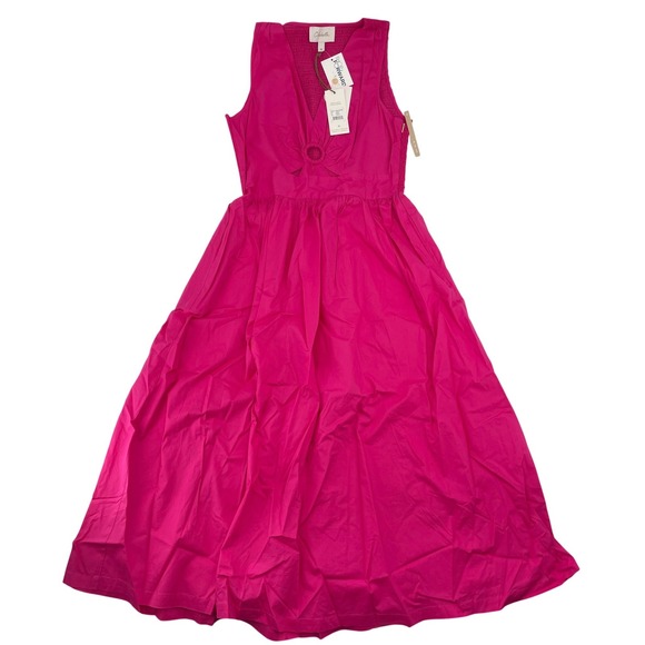 Cleobella Dresses & Skirts - Cleobella Dress Charaya Ankle Dress Medium Magenta NWT